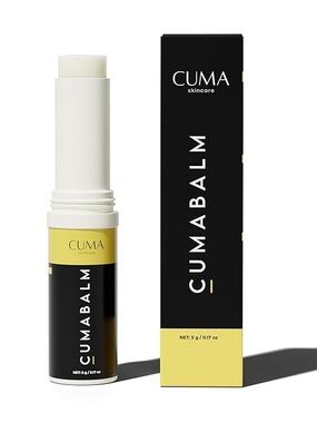 NIB CUMA Skincare CumaBalm™ Turmeric & Retinol Eye Balm 0.17 fl oz Exp 10/28